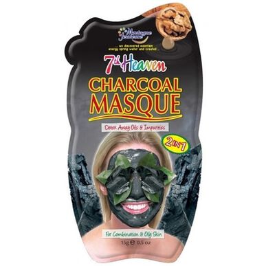 Mascarilla facial de carbón activado Montagne Jeunes 7th Heaven 1 unidad 1 unidad