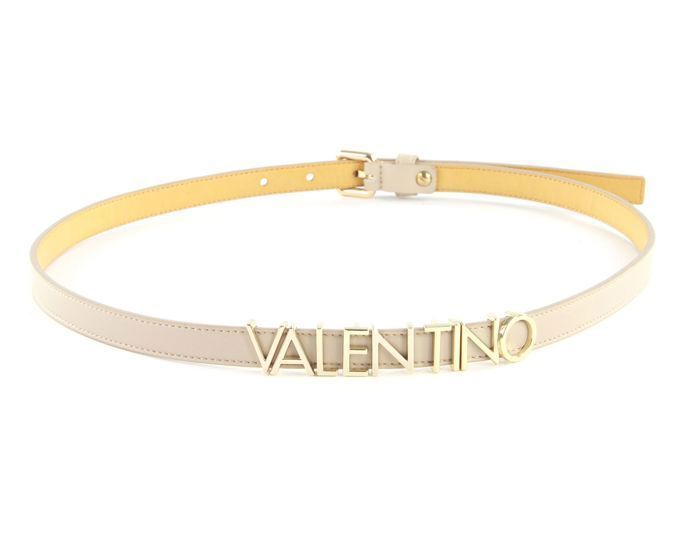 Cinturón beige VALENTINO para mujer - Cinturón Emma Winter 105159