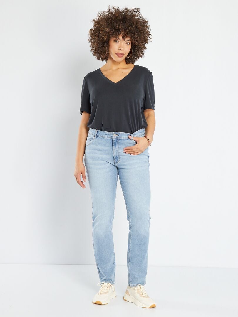 Calça jeans regular L32 - azul