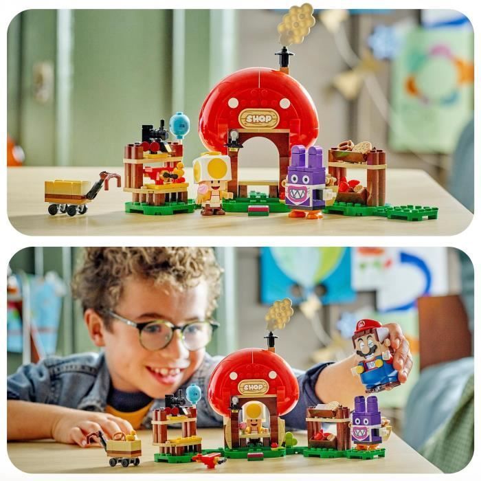 LEGO® 71429 Super Mario Nabbit & Toad's Winkel Uitbreidingsset, Speelgoed voor Kinderen Vanaf 6 Jaar met 2 Minifiguren