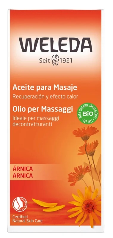 Óleo de massagem WELEDA com arnica Weleda 200 ml
