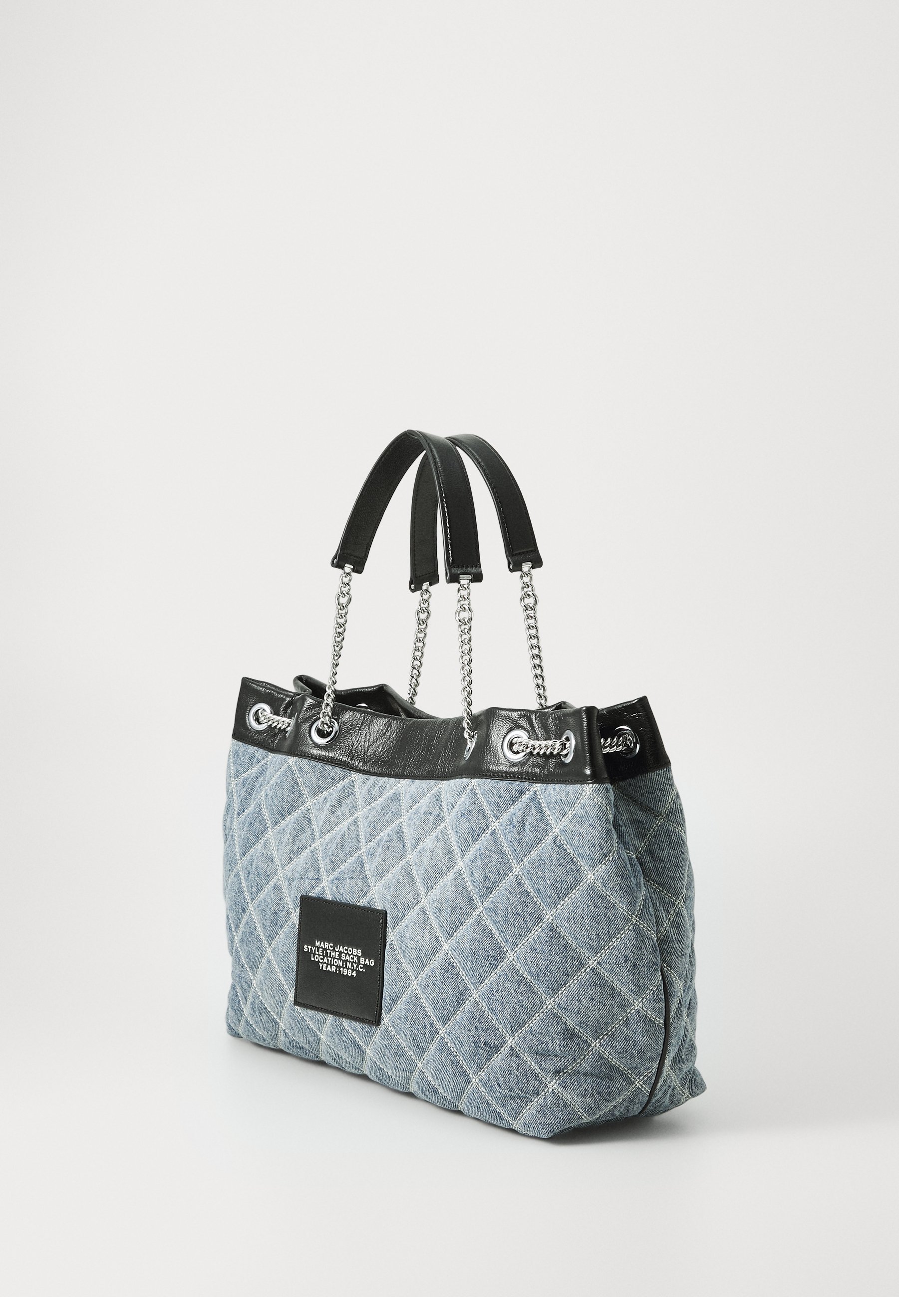 MARC JACOBS DE GROTE KETTINGZAK - Draagtas - licht indigo wassing