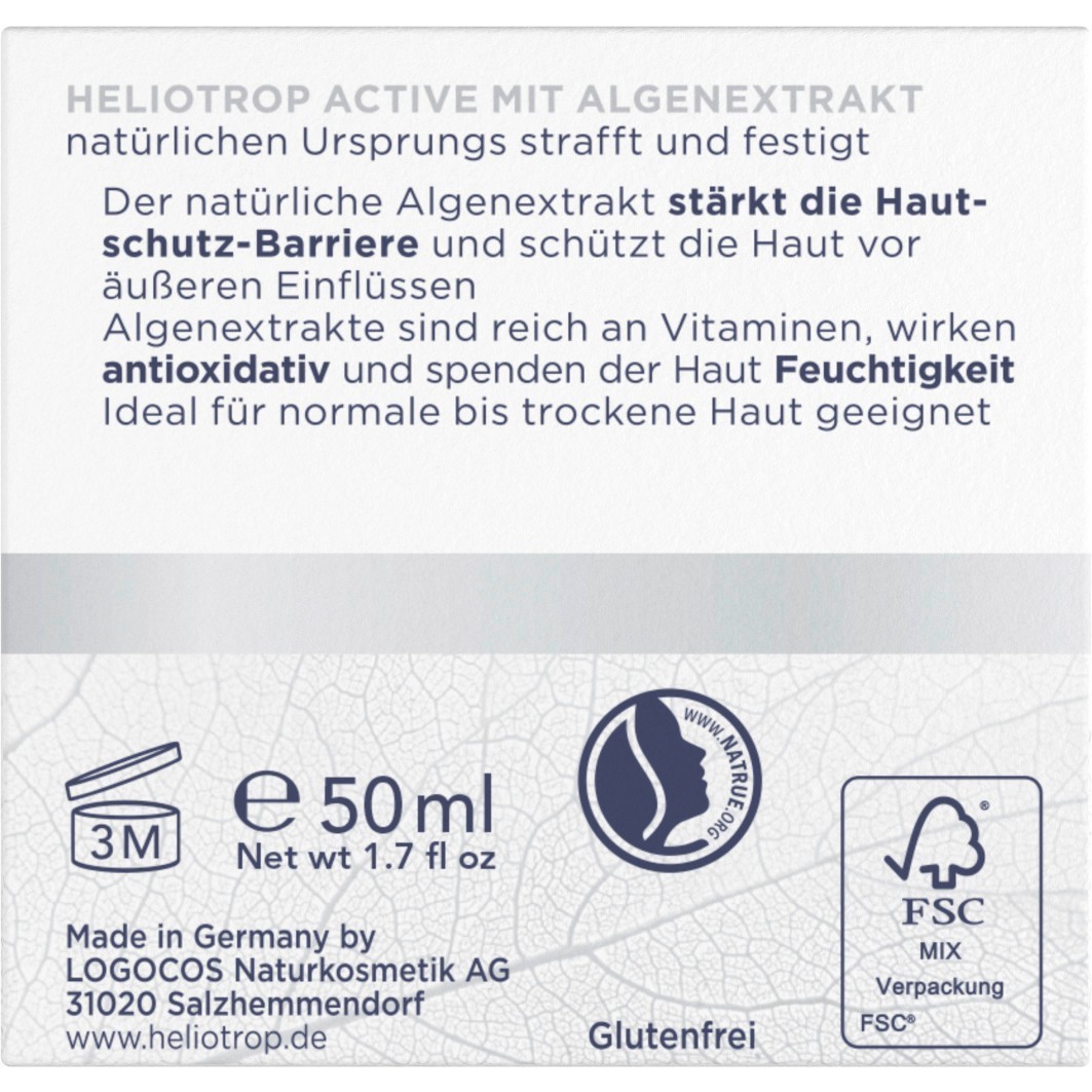Heliotrop Active 24 val. veido kremas - 50 ml
