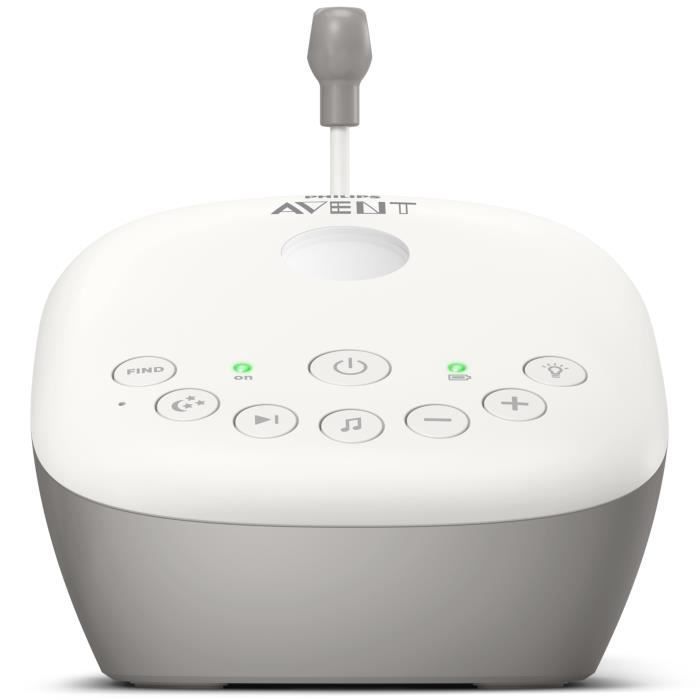 PHILIPS AVENT SCD733/00 - Baby monitor connesso - Connessione sicura e privata - Fino a 18 ore di autonomia della batteria - Proiettore di stelle