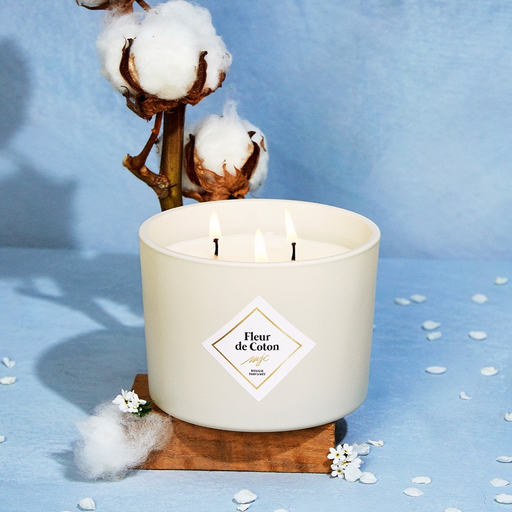 MY JOLIE CANDLE Bougie fleur de coton