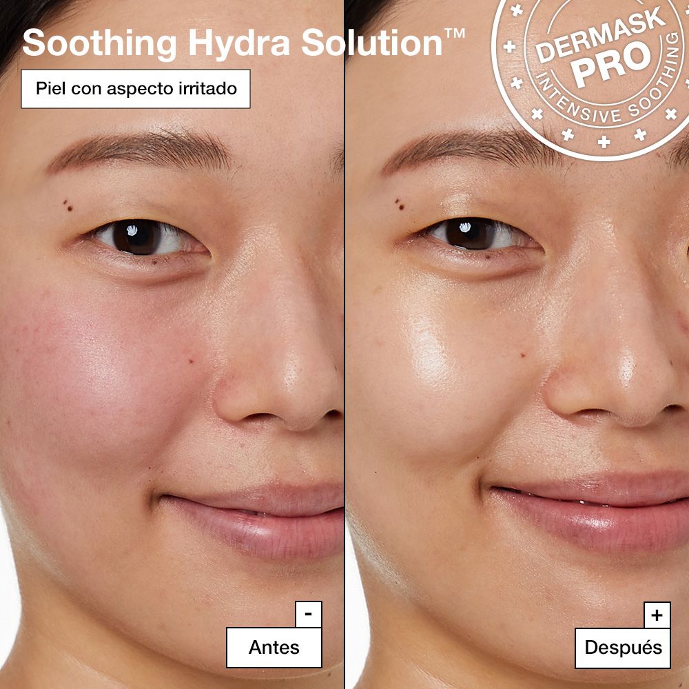 Dermask pomirjujoča maska za obraz Hydra Solution Pro Luksuzni ciljno usmerjeni tretmaji