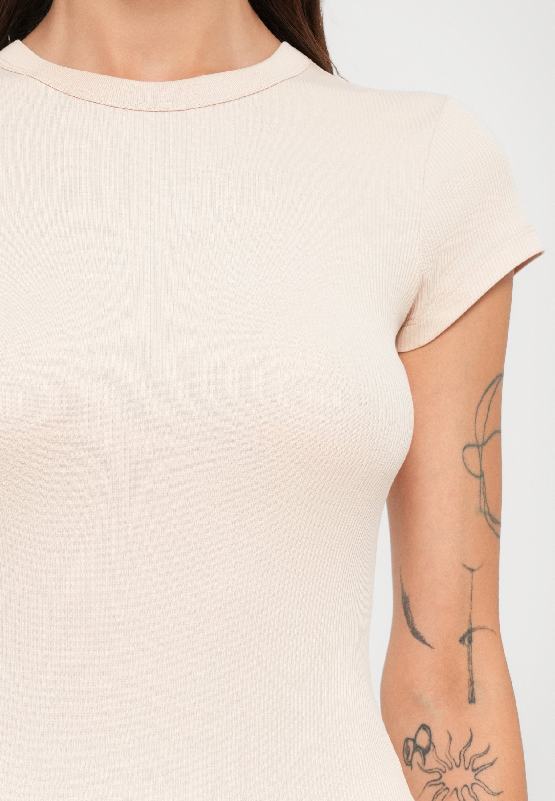 Filippa K FINE TEE - Basic T-shirt - oudroze