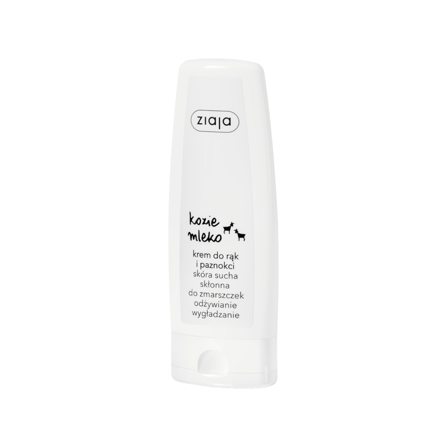 Ziaja Hand- und Nagelcreme für trockene und zu Falten neigende Haut, 80 ml, Ziegenmilch