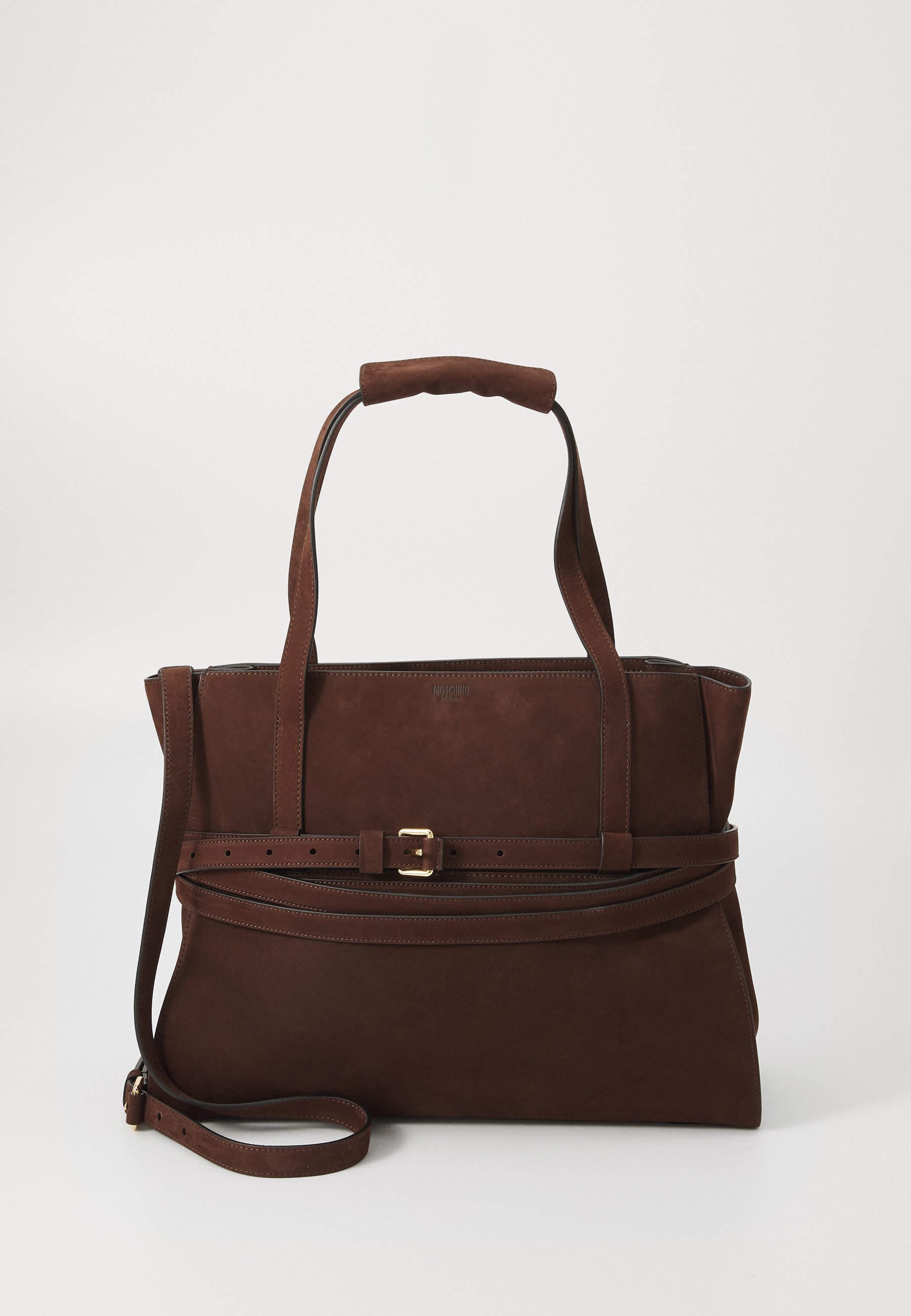 MOSCHINO BORSA - Borsa tote - marrone