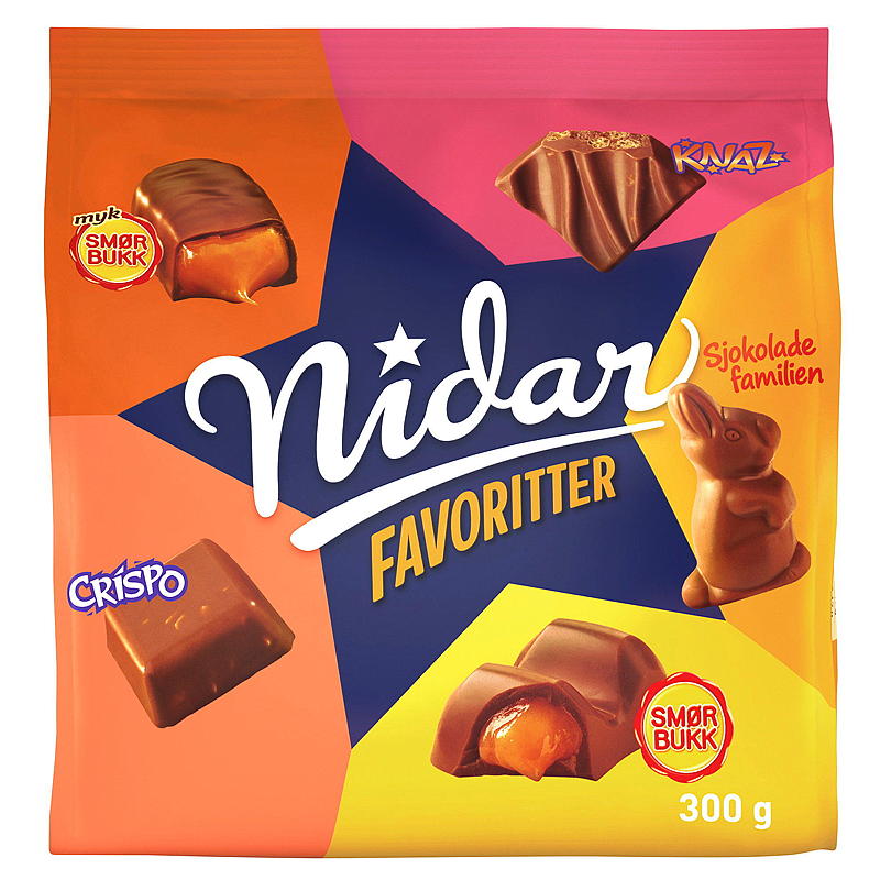 Nidar Nidar Favorites 300 g Butterbuck