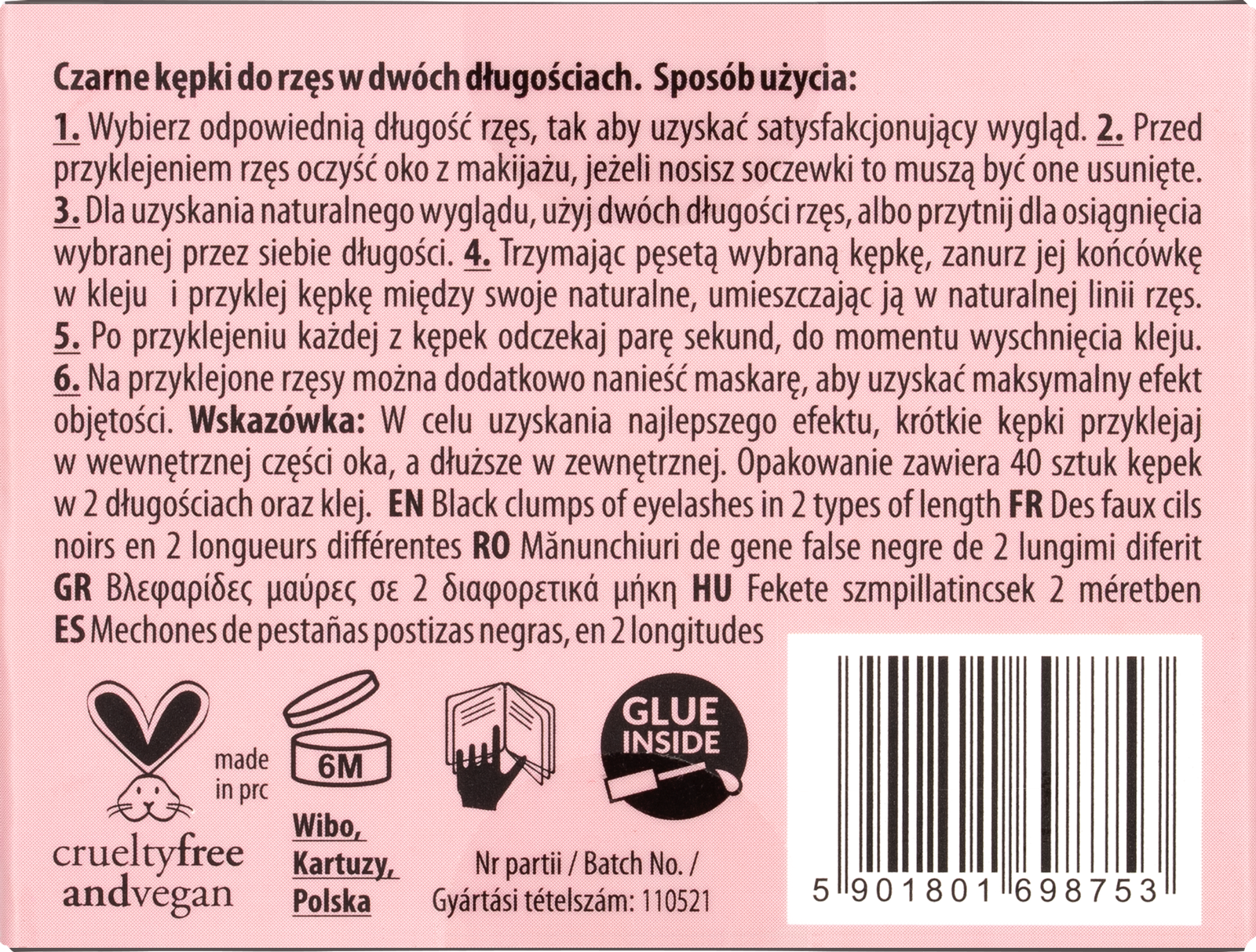 K'Eyes Clumps of Eyelash Umjetne trepavice Umjetne trepavice