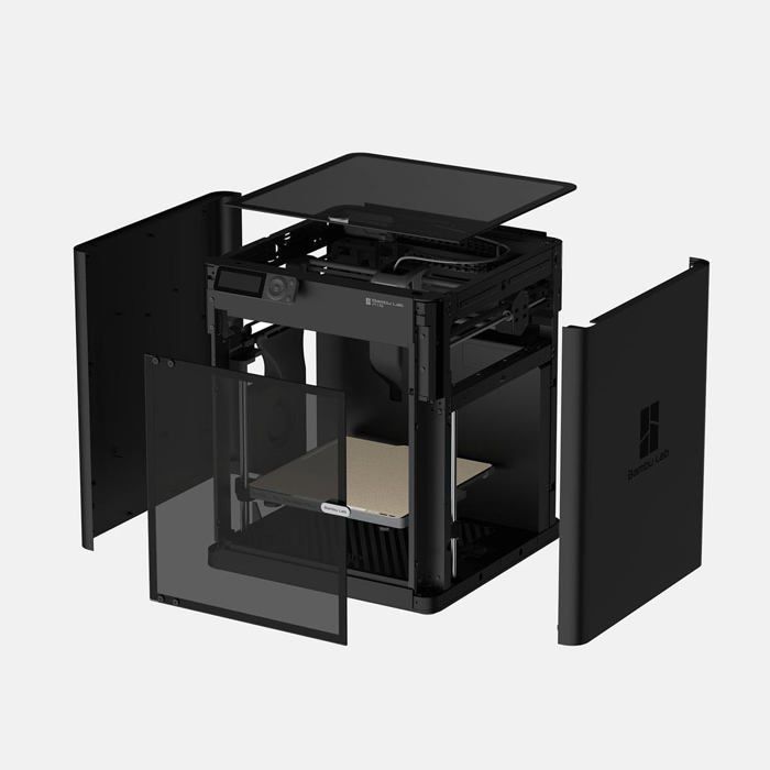 3D Printer - BAMBU LAB - P1S Combo (P1SC) - Multi-color AMS - Dual Voltage 110/220V - CoreXY 500 mm/s