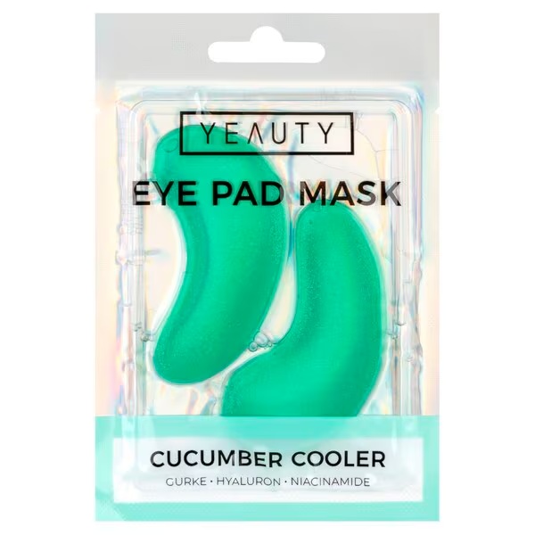 Yeauty gurķu vēsās acu spilventiņu maskas<br>2 gab.
