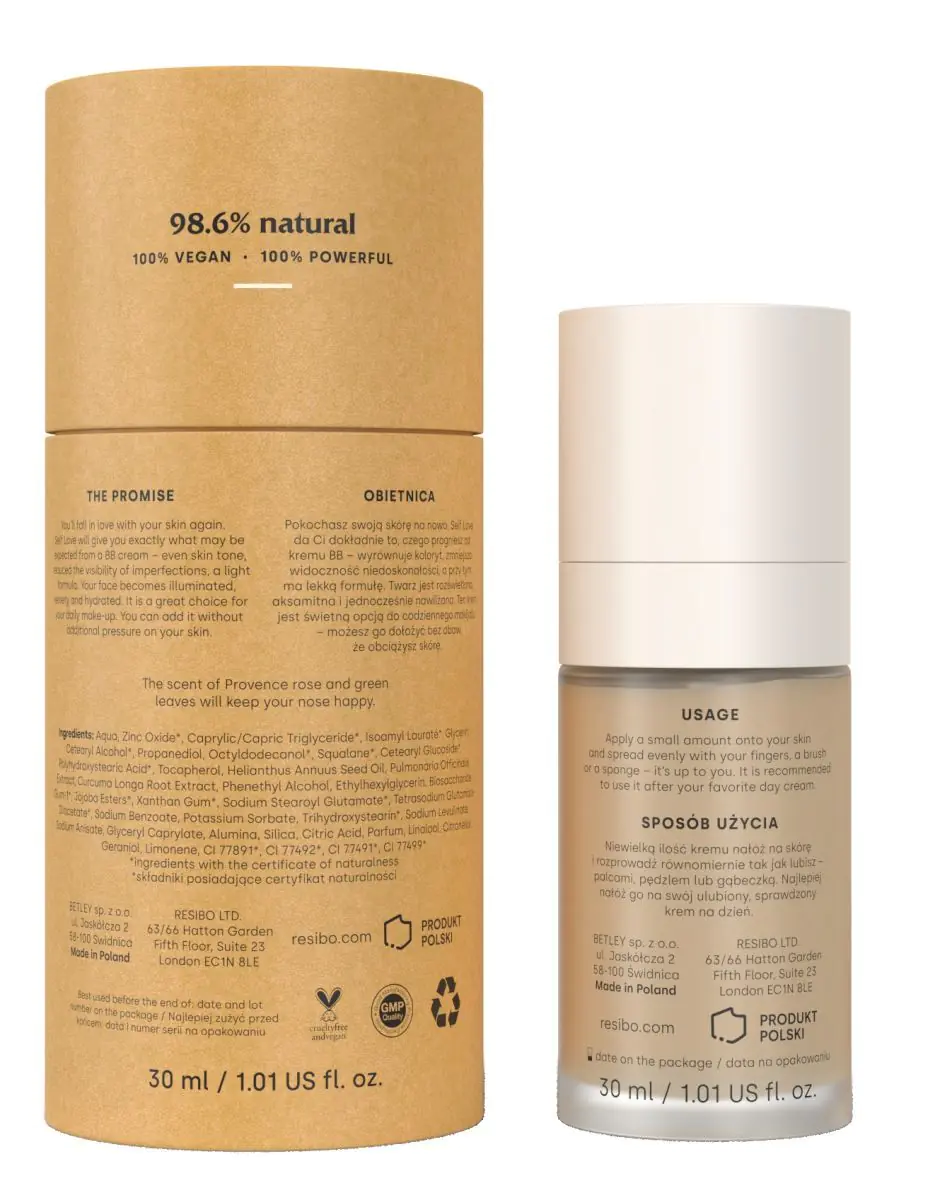 Resibo Krem BB Natural Beige