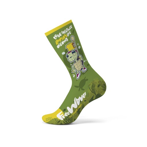 Skarpetki Funstep Funny Turtle Green.