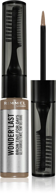 Tintura de sobrancelha em gel semipermanente Rimmel Wonder'Last