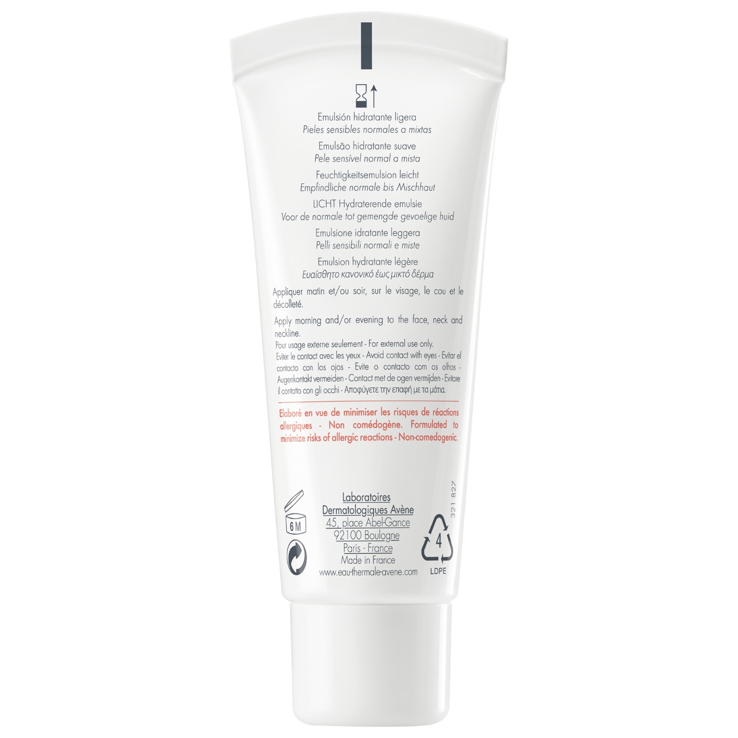 Avène Hydrance lagana hidratantna emulzija - 40 ml