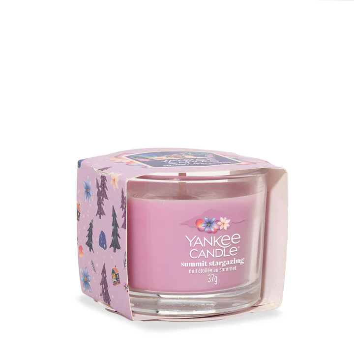 Filled Votive Candles Summit Stargazing - Candela Profumata