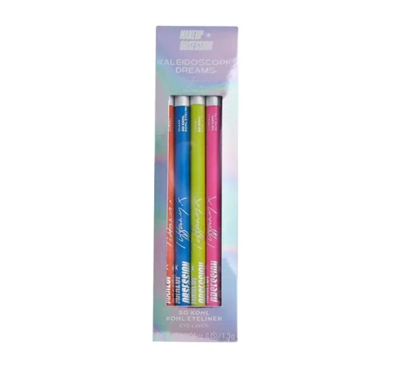 Makeup Obsession Kaleidoscopic Dreams x Tiffany zestaw kredek do oczu 5 x 1,3g