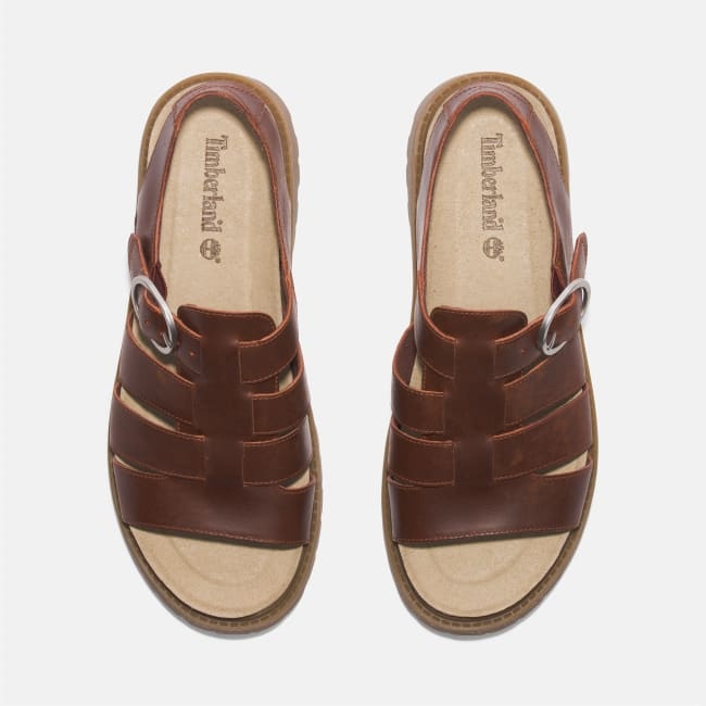 Sandalo Fisherman Clairemont Way da Donna in                rosso scuro