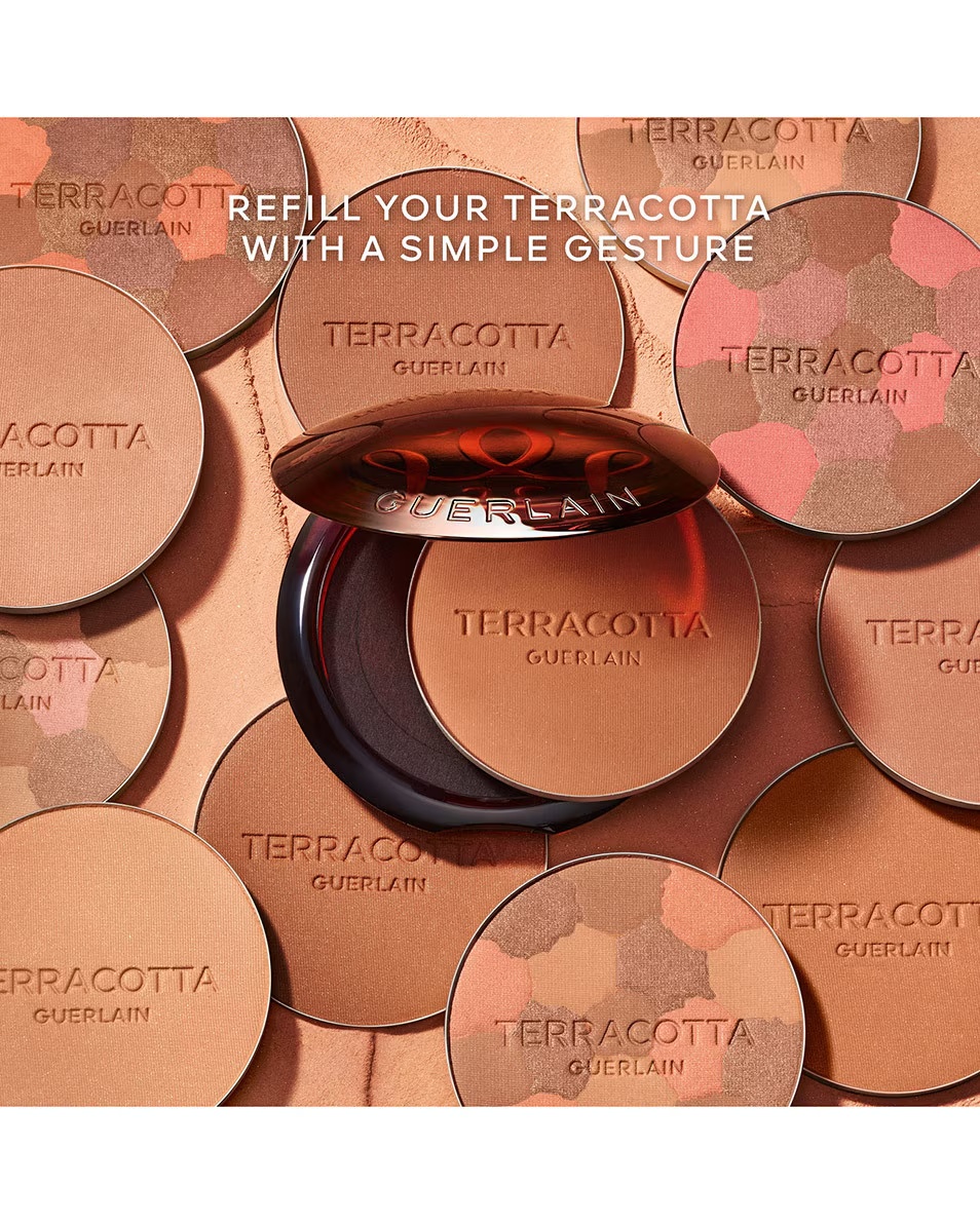 GUERLAIN TERRACOTTA ĮDEGIMO PUDRA - 96 % NATŪRALIOS KILMĖS INGREDIENTŲ