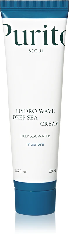 Purito Hydro Wave Deep Sea Cream, creme facial hidratante antirrugas.