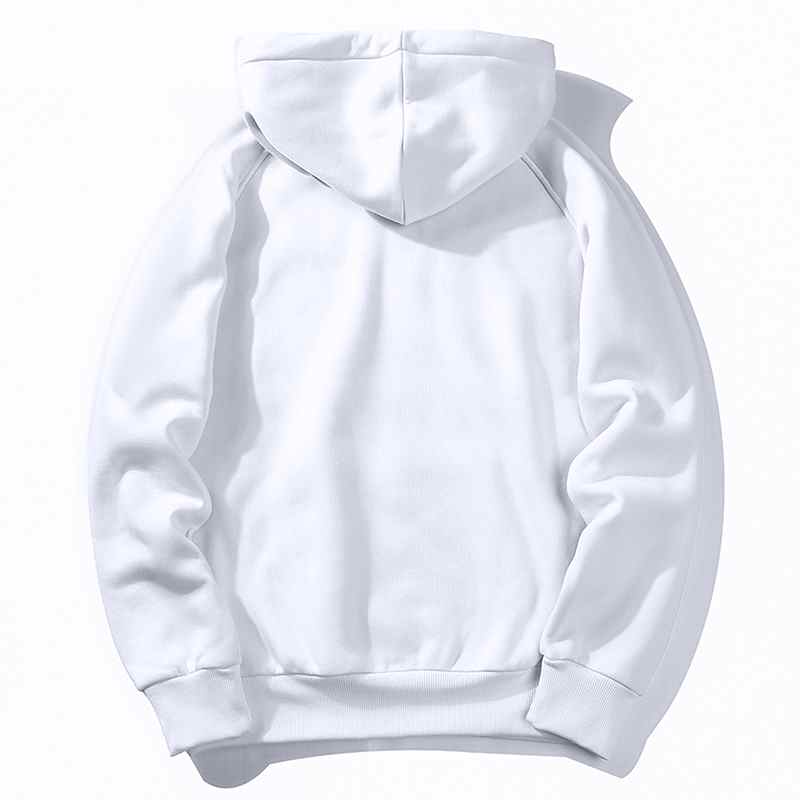 Ciepłe bluzy z polaru męskie bluzy z kapturem nowe wiosenne jesienne jednolity kolor biały hip hop streetwear bluza z kapturem męska odzież EU rozmiar XXL