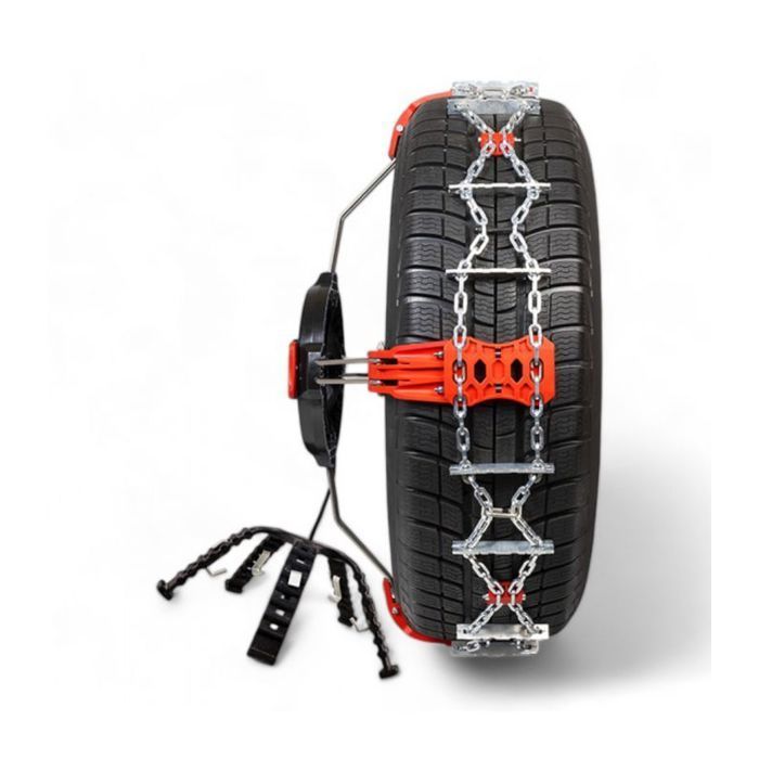 Catena da neve per pneumatici anteriori 265/45R21 su veicoli non compatibili con le catene da neve - Polaire 0160-PSPC-28