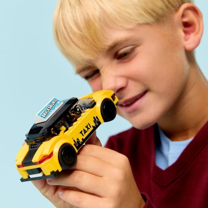 LEGO City 60487 Yellow Taxi - Toy Car for Boys or Girls Ages 5+ - Gift Idea