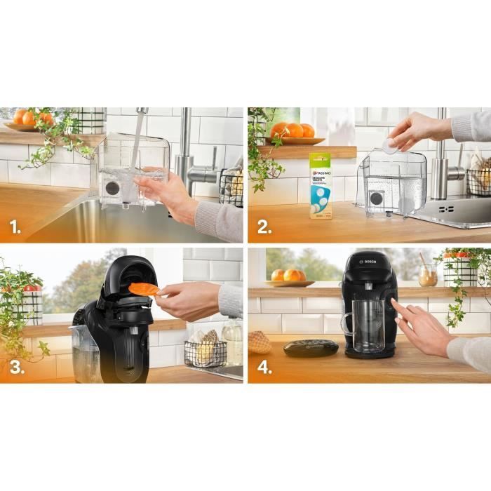 Multi-beverage coffee machine - BOSCH - TASSIMO - T11 Style black - 1400 W