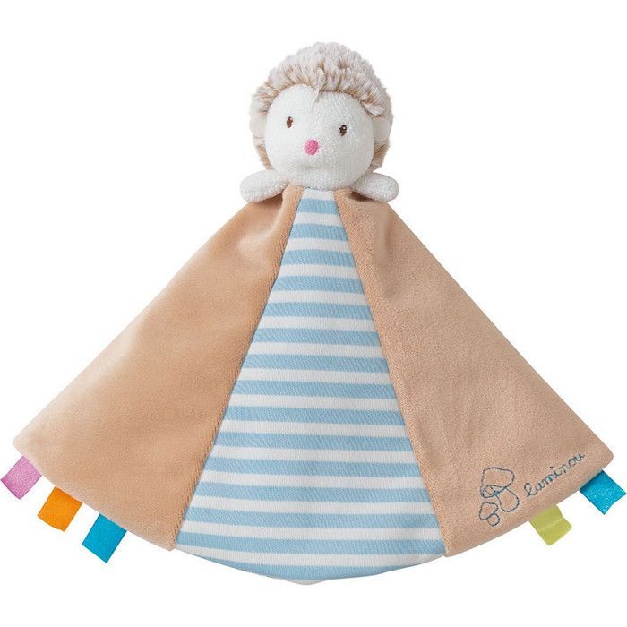 LUMINOU FLACHES IGEL-KUSCHELTIER MIT GLOCKE, WIE NEU