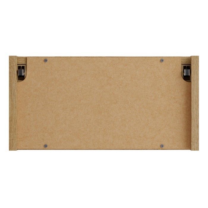 Mueble de baño mural de roble VANO de 40 cm con nicho.