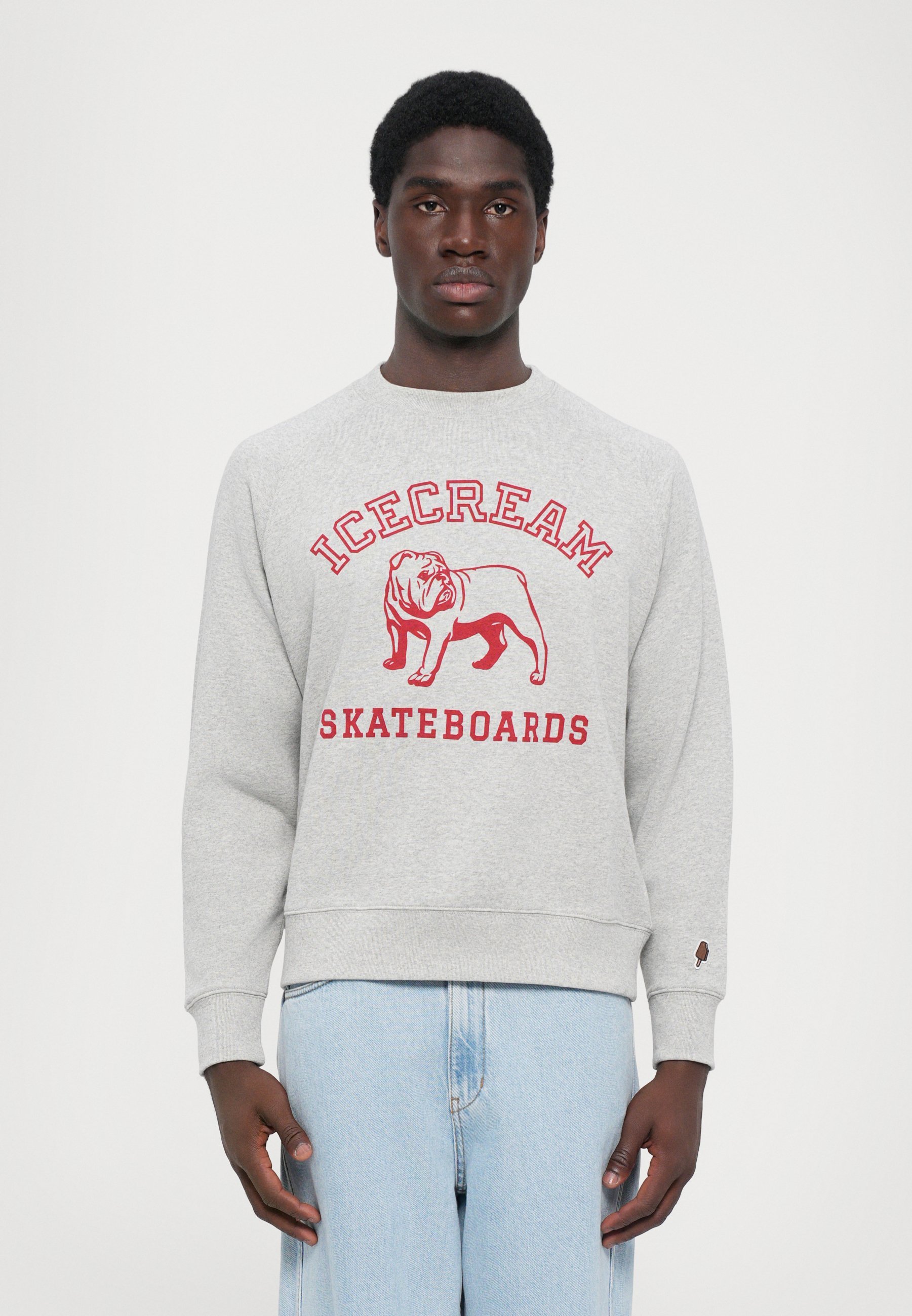 Moletom Icecream BULLDOG CREWNECK - cinza