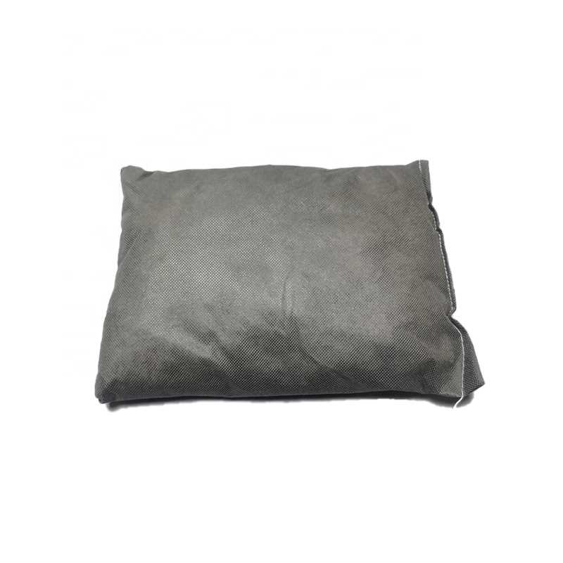 Almohada absorbente universal gris de alta absorción para seguridad en el laboratorio
