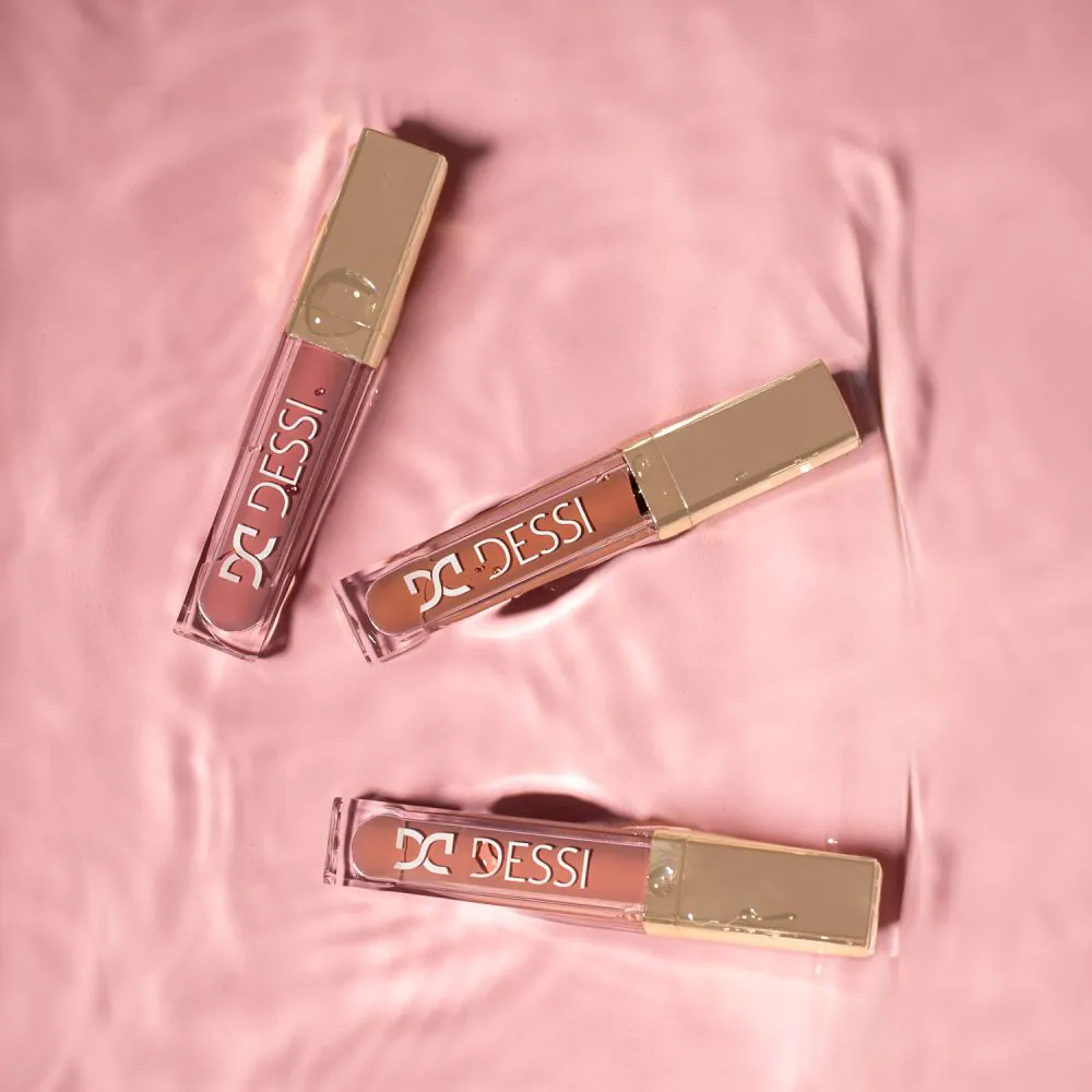Dessi Cosmetics Creamy Cover Lip Gloss Błyszczyk do ust, 112 Milky Pink