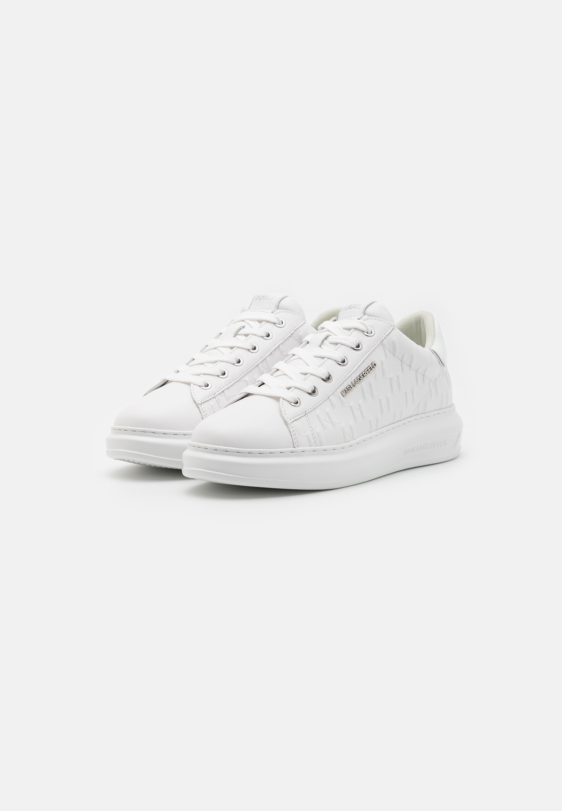 KARL LAGERFELD KAPRI HEREN MONOGRAM EMBOSS - Sneakers - wit