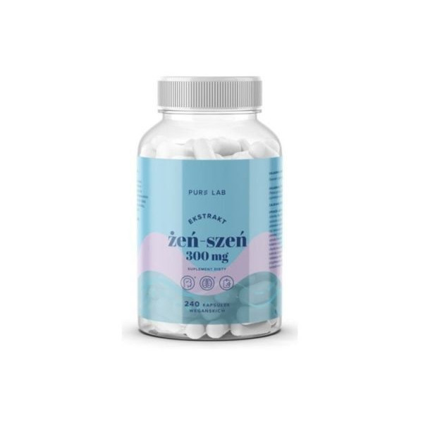 Grynas laboratorijos ženšenio ekstraktas 300 mg