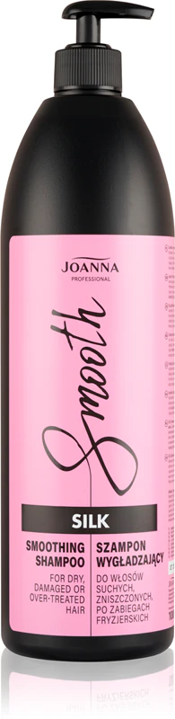 Joanna Professional Silk pflegendes Shampoo für trockenes, geschädigtes und chemisch behandeltes Haar