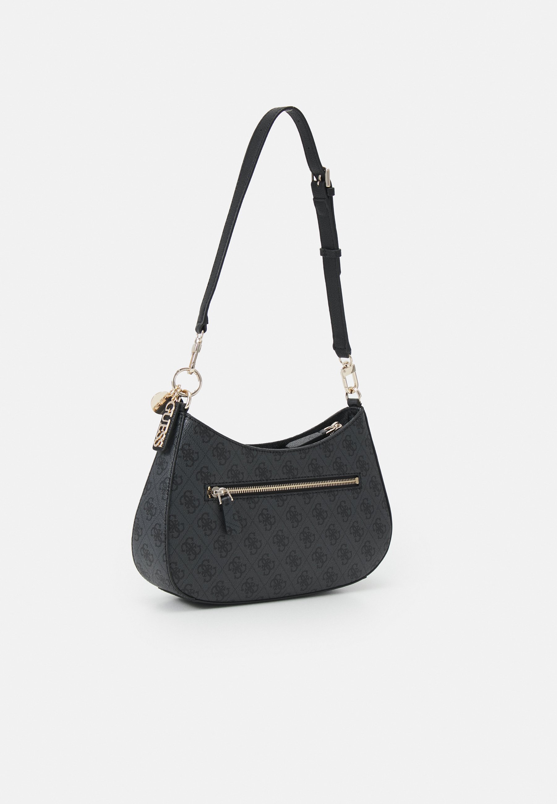 Guess NOELLE TOP ZIP SCHOUDERTAS - Handtas - kolenkleurig logo