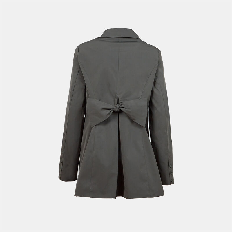 Trench da donna con fiocco