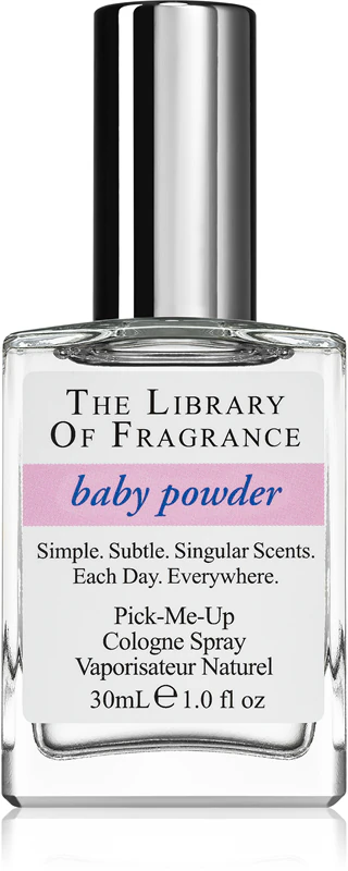 De Bibliotheek van Geur Babypoeder woda kolońska unisex