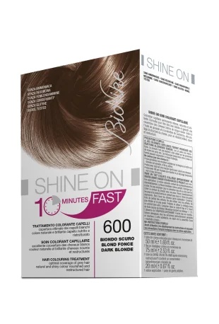 BIONIKE Bionike Shine On Fast 600 Louro Escuro Coloração Rápida para Cabelo