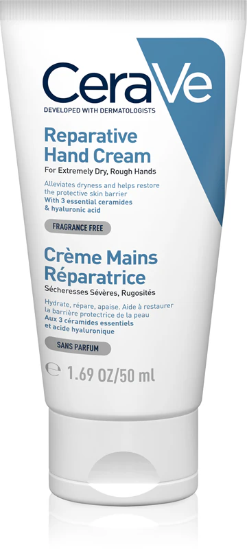 Creme para as mãos CeraVe Reparador e Renovador