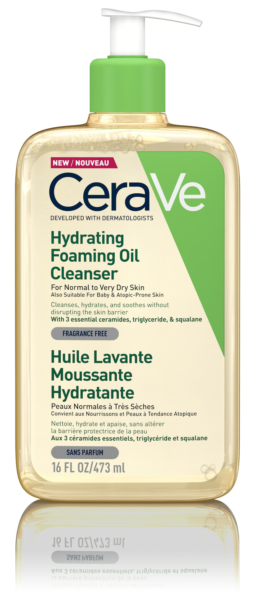 Hidratantno pjenasto ulje za čišćenje 473 ml - CeraVe