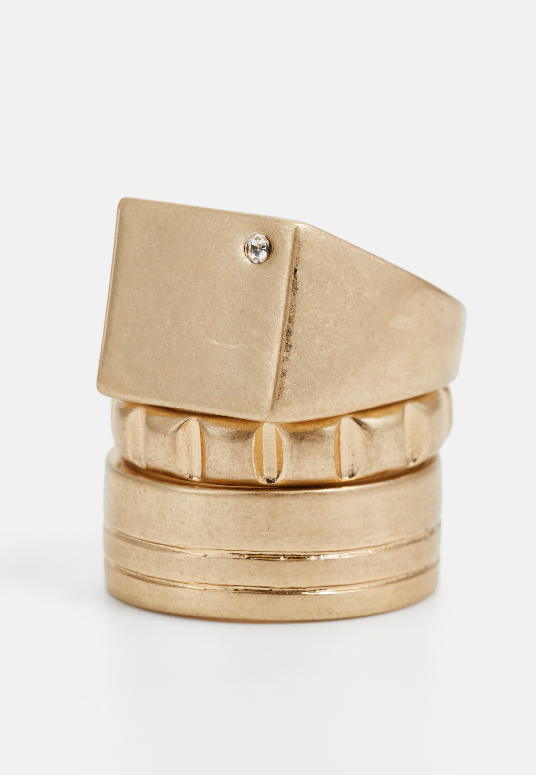 Pier One 3-delige set - Ring - goudkleurig