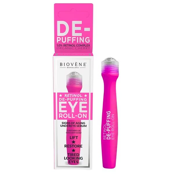 Biovène Barcelona roll-on serum proti zabuhlosti okoli oči<br>30 ml