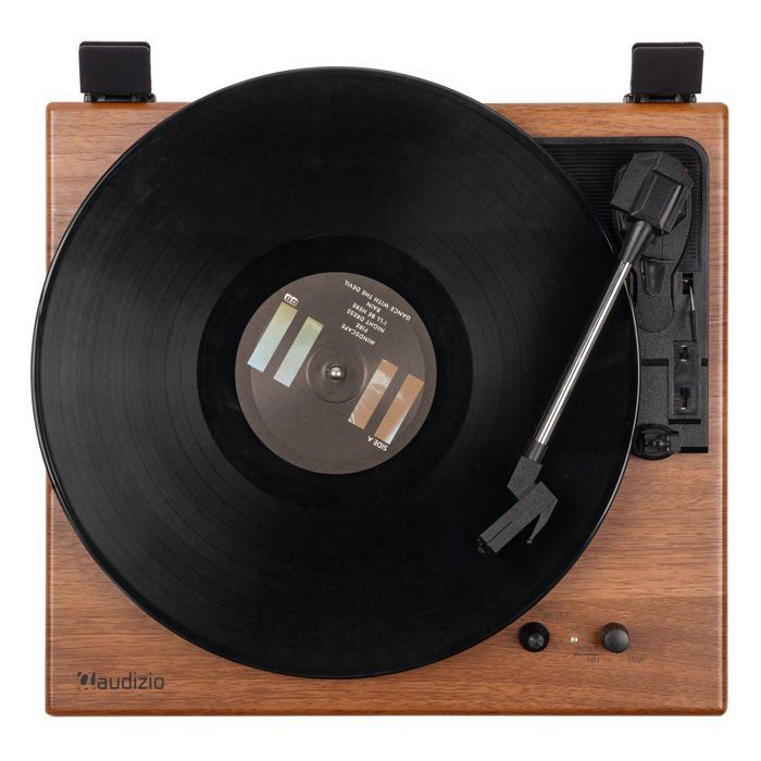 Audizio RP112AL Platine Vinyle Bluetooth IN & OUT - Couleur Chêne, haut-parleurs stéréo intégrés