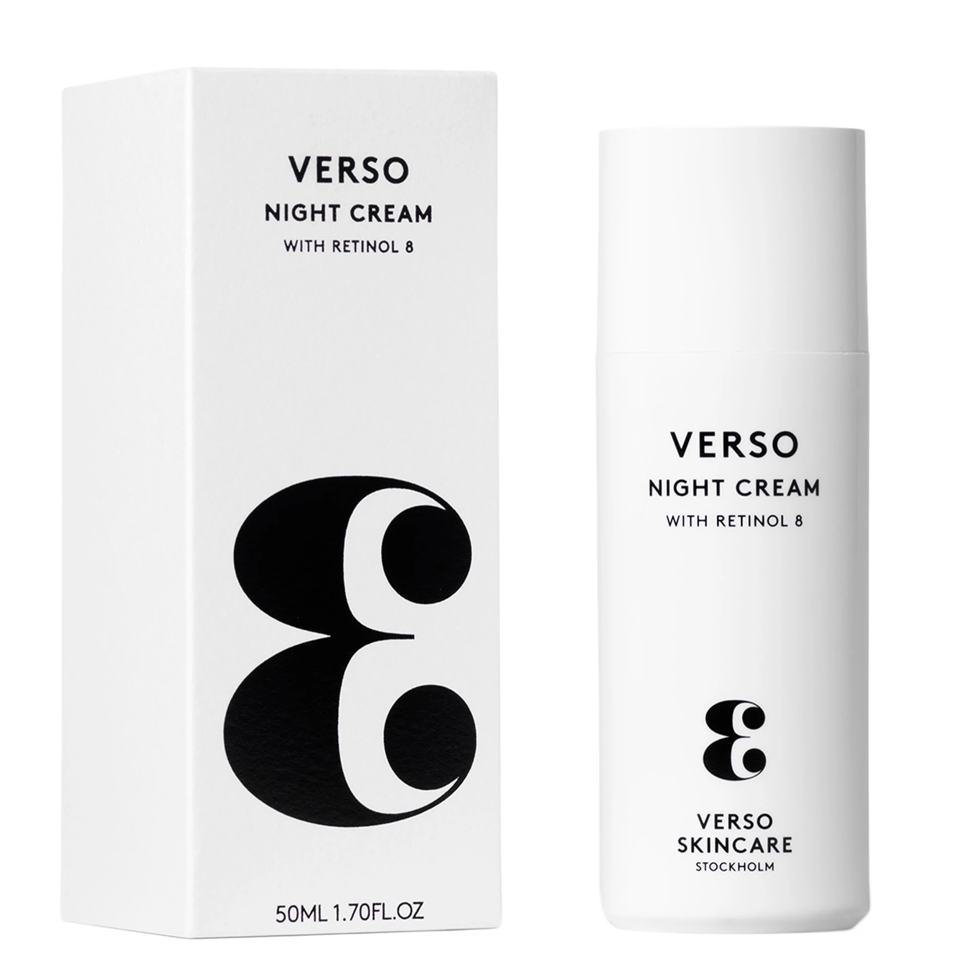 Tápláló éjszakai krém 50 ml - Verso Skincare