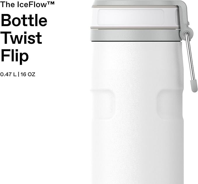Stanley ūdens pudele/termoss 0,47 l – ICEFLOW™ pudeles vāciņš ar pagriežamu aizdari – 1 gab.