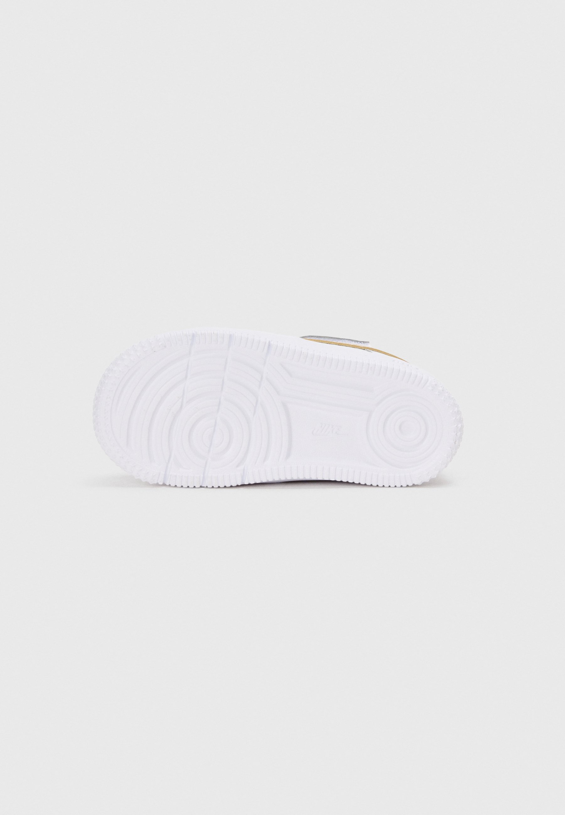Nike Sportswear FORCE 1 LOW UNISEX - Sneakers - wit/rotan